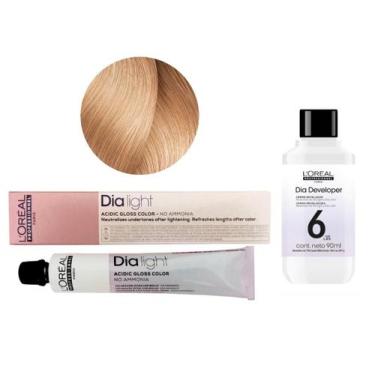 Imagem de Tonalizante Dia Light 10.32 Louro Claríssimo Dourado Irisado Milkshake