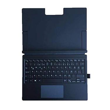 Imagem de shuicui Capa de base de teclado Ultrabook para Latitude 7275, 9250 - layout turco TR, compatível com modelos T02H, 0WKCW2, WKCW2