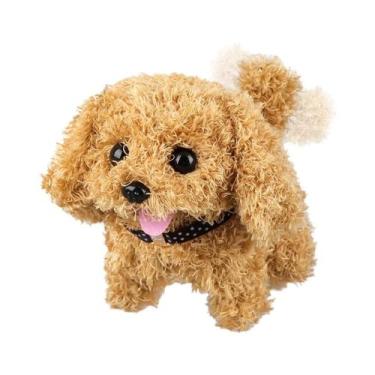 Imagem de Cachorrinho De Pelúcia Elétrico Com Som E Movimento, Brinquedo Eletrôn