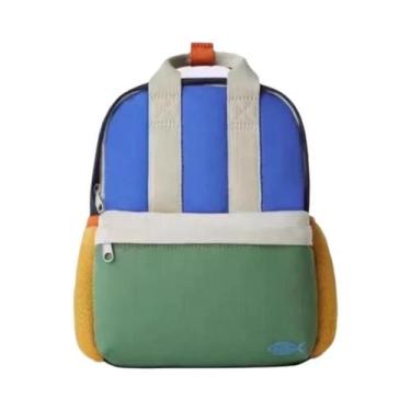 Imagem de Bolsa Infantil Color Block 2025 Moda Versátil Mochila Escolar Para Jar