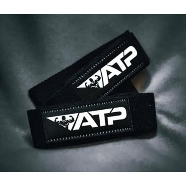 Imagem de Alças de pulso para levantamento de peso, musculação, levantamento de peso, treinamento de força e levantamento terra - acolchoadas