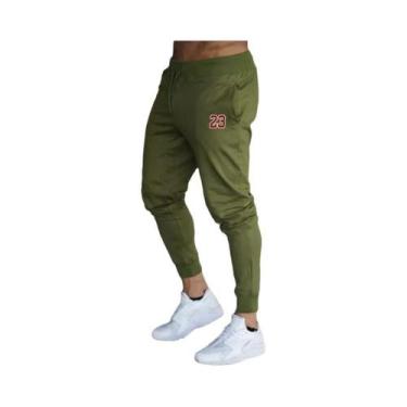 Imagem de Calças De Jogging Masculinas Para Fitness 23 Estampas Criativas Roupas