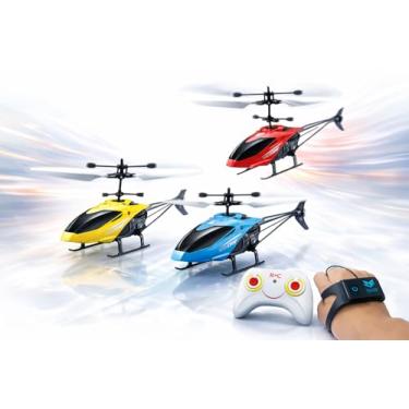 Imagem de Helicóptero RC PCX2400 com Sensor Automático – Recarregável, Leve e Resistente – Brinquedo do Momento