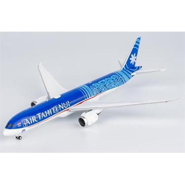 Imagem de ACE HOBBY Para modelos NG para Air Tahiti NUI para Boeing 787-9 F-ONUI 25º aniversário Tupaia 1:400 modelo pré-construído de avião