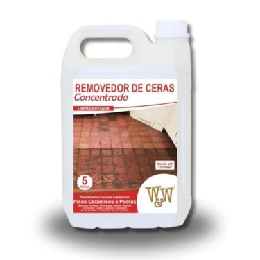 Imagem de 1 Removedor de Cera Concentrado Piso Frio Brilhante 5L W&W