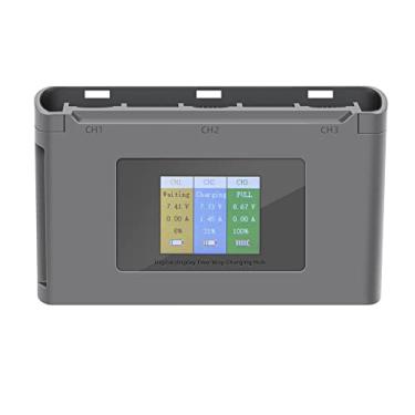 Imagem de Carregador de bateria de drone cinza cubo bidirecional carregamento inteligente para DJI Mini 2/Mini SE acessório de peça sobressalente