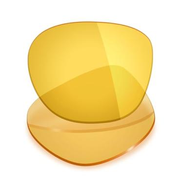 Imagem de Mryok Lentes de reposição UV400 para óculos de sol Oakley Deadbolt OO6046, HD Polarized, proteção UV, resistente a impactos e ajuste perfeito - Amarelo HD