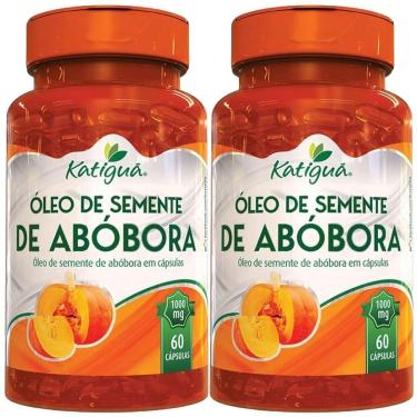 Imagem de Kit 2X Óleo de Semente de Abóbora - 60 cápsulas - Katiguá-Masculino