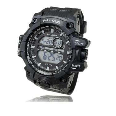 Imagem de Relógio Masculino Digital Led Esportivo De Pulso Esporte Redondo Sport Resistente A Água Moderno-Masculino