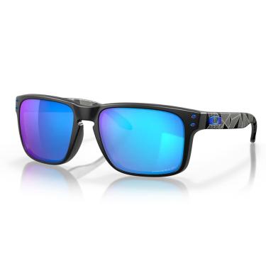 Imagem de Óculos de Sol Oakley Holbrook Matte Black Prizm Sapphire Polarized-Unissex