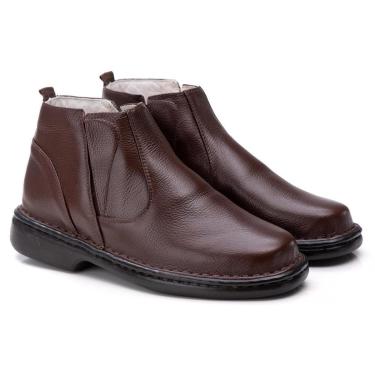 Imagem de Bota Masculina Comfort Ranster em Couro legítimo Perfeito e Elegante-Masculino