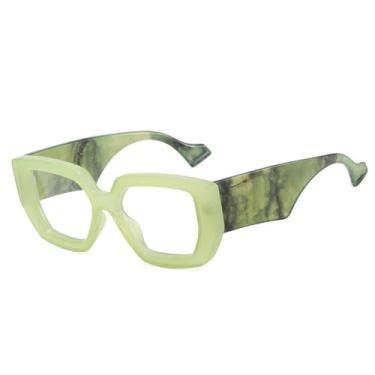 Imagem de Óculos de Sol Jelly Color Wide Leg Unissex com Proteção UV400 para Esportes ao Ar Livre, Corrida e Ciclismo, Verde Transparente