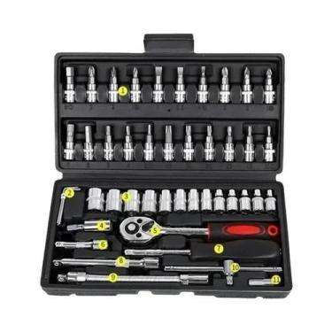 Imagem de Conjunto De Ferramentas Automotivas De Grau Industrial 53/46 Peças: Ch