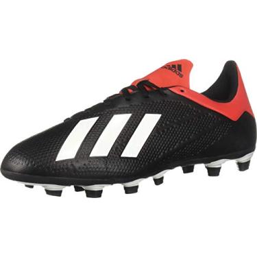 Imagem de adidas Masculino X 46 cm (18,4") terra firme, Preto/Off Branco/Vermelho ativo, 10