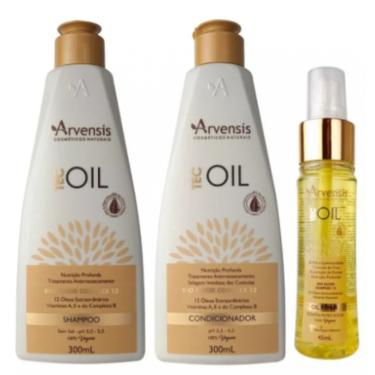Imagem de Kit Arvensis Tec Oil Shampoo + Condicionador + Finalizador