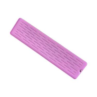 Imagem de Tapete De Silicone Para Secagem De Utensílios De Cozinha, Escorredor D