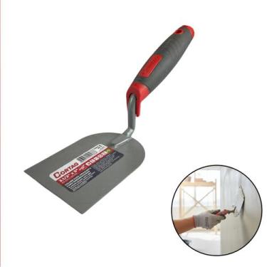 Imagem de Colher Para Azulejista 62588 Cortag Aço Carbono Acabamento Lisa 9 Cm P