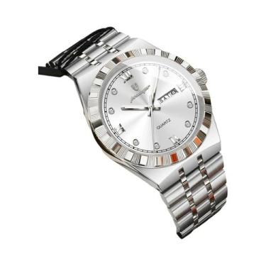 Imagem de Relógio De Pulso Masculino POEDAGAR De Quartzo Luxuoso E Moderno, À Pr