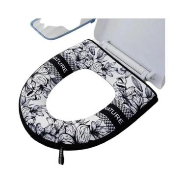 Imagem de Capa De Assento Sanitário Estilo Antigo Grossa, Impermeável, Antiderra