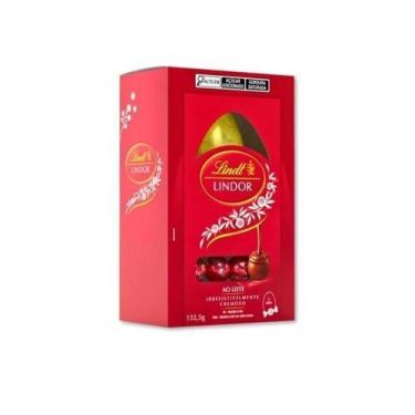 Imagem de Ovo De Páscoa Lindt Chocolate Ao Leite Com Trufas 132,5G