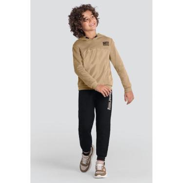 Imagem de Conjunto infantil menino em moletom Brandili-Masculino