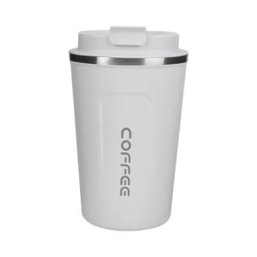 Imagem de Caneca Térmica Grande De Aço Inoxidável De 510ML Com Dupla Parede, À P