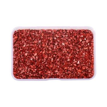 Imagem de Pedras De Vidro Trituradas De Resina Colorida Irregular 80g Para Decor