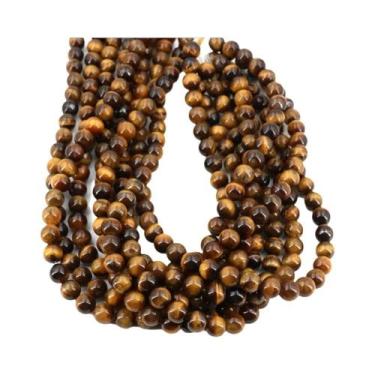 Imagem de Contas De Pedra Natural De Quartzo Transparente Redondas Soltas, Fio D