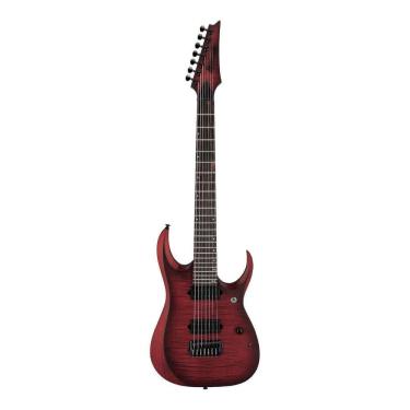 Imagem de Guitarra Ibanez Rgd721Fa 7C Stained Wine Red Burst Flat