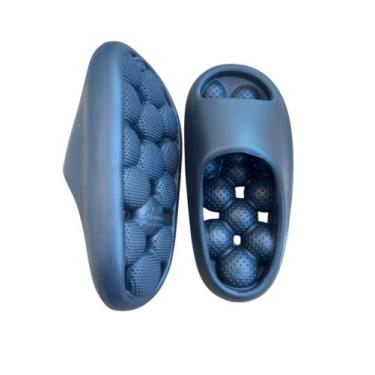 Imagem de Chinelo com Bolas Masssageadoras Super Nuvem Preto 35,36 - Supermedy