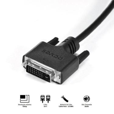 Imagem de Cabo Dvi-d 24+1 P- Dvi-d 24+1 Dual-link 2m