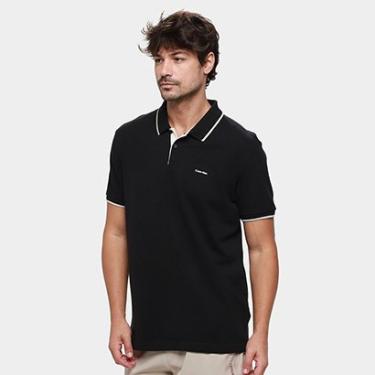 Imagem de Camisa Polo Calvin Klein Casual Masculina-Masculino