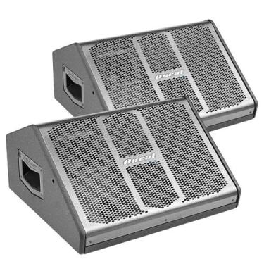 Imagem de Kit 2 Monitores Retorno De Palco Ativo E Passivo 150W 124dB Oneal KMT1