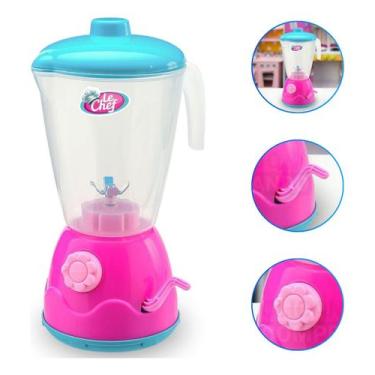 Imagem de Brinquedo Mini Cozinha Infantil Liquidificador Faz De Conta Casinha - 