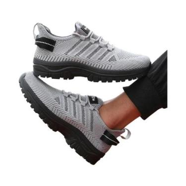 Imagem de Tênis Casuais Masculinos Respiráveis Em Malha Confortáveis Para Caminh