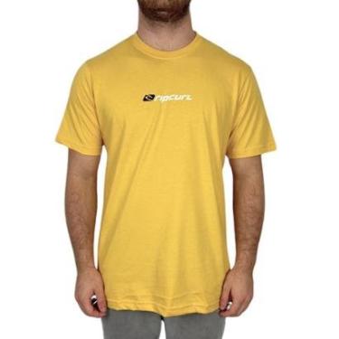 Imagem de Camiseta Rip Curl Surf Company Amarelo-Masculino