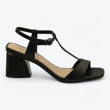 Imagem de Sandália Ramarim Salto Médio Feminina 2528102-02 Cor:;Tamanho:38-Feminino