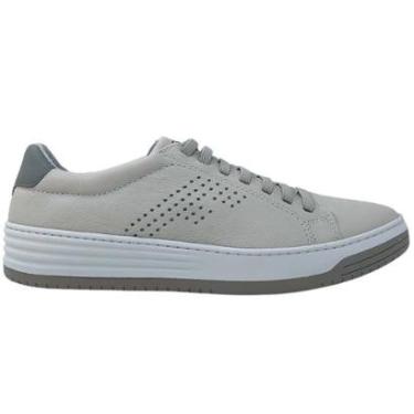 Imagem de Sapatênis Masculino Casual Dia a Dia Passeio Trabalho em Couro Calce Fácil Ultra Conforto Free Way L-Masculino