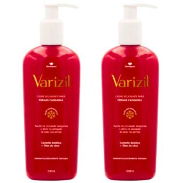 Imagem de CREME RELAXANTE PARA PERNAS CANSADAS VARIZIL 300ml DEMAZON KIT 02 UND