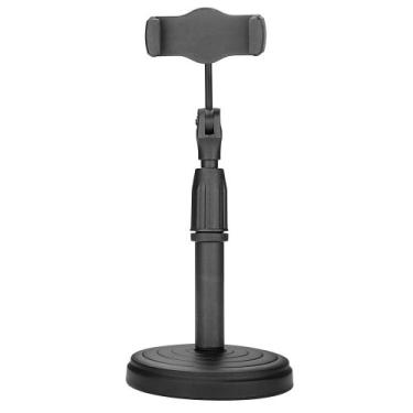 Imagem de Suporte De Mesa Para Celular E Microfone Com Regulagem De Altura Para 