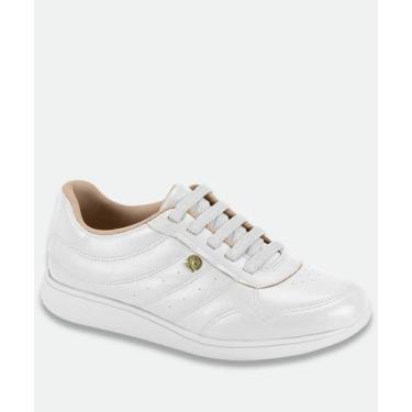 Imagem de Tênis Casual Feminino Matelassê Modare Branco, Branco, 36