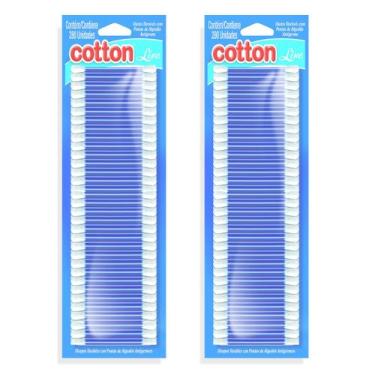 Imagem de Kit 560 Hastes Flexíveis Cotton Line 2 PACOTES com 280 Unidades Cotone