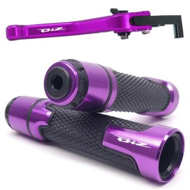 Imagem de Kit Manete Manopla Esportivo Biz 125 disco Gravado a Laser - NoBrand, 