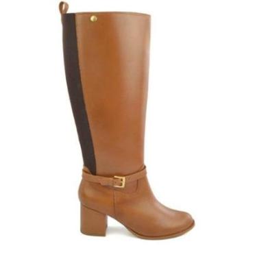 Imagem de Bota Ferrucci Cano Alto Salto Bloco-Feminino