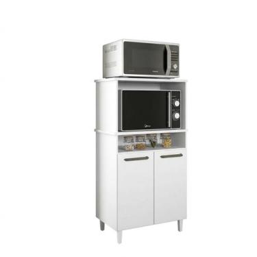 Imagem de Kit 2 Forno Ana Cozinha Balcão Multiuso 2 Portas - Loja DoceLar