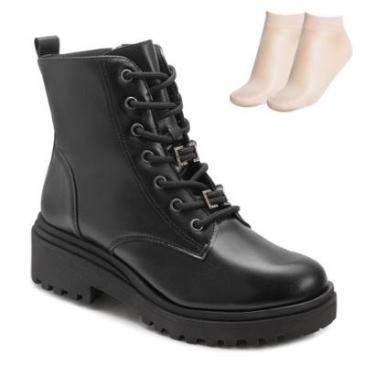 Imagem de Bota Coturno P Via Marte VM26-00901-Feminino