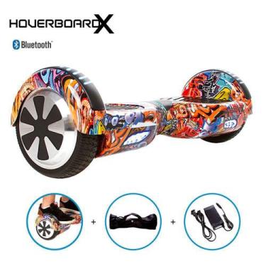 Imagem de Hoverboard Skate 6,5" Grafite Urbano HoverboardX Bluetooth