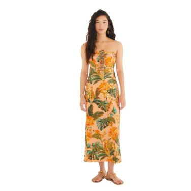 Imagem de Vestido Farm Rio Flor Canto dos Pássaros-Feminino