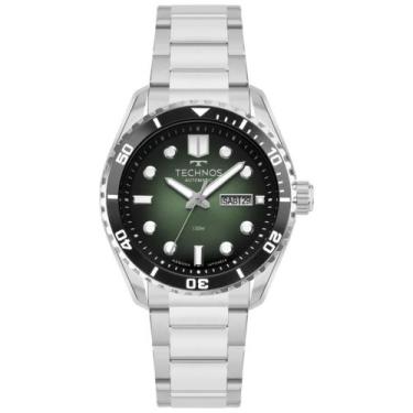Imagem de Relógio Technos Masculino Ref: 8205ox/1v Automático Acqua Prateado
