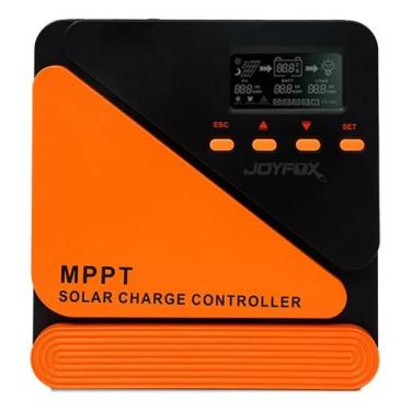 Imagem de Joyfox Controlador De Carga Painel Solar 100% Mppt 40a Usb Lcd 12/24vd